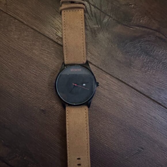 MVMT Men's Classic Tan Leather Watch - Picture 6 of 6
